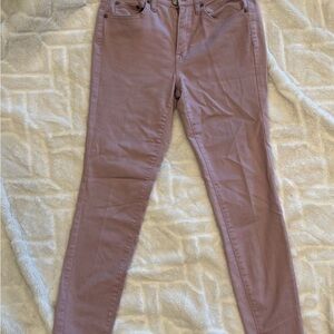 Aeropostale Mauve High Waisted Jeggings
